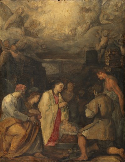 Adorazione dei pastori da Ludovico Cardi Cigoli