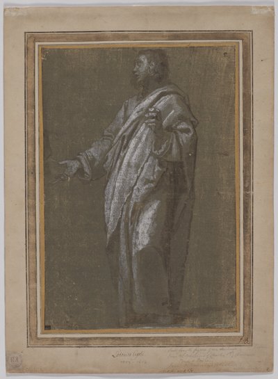 Figura maschile in piedi, c. 1610 da Ludovico Cardi Cigoli