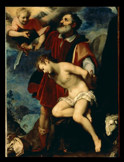 Il Sacrificio di Isacco da Ludovico Cardi Cigoli