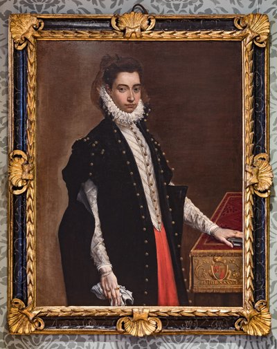 Ritratto di Lucrezia Bentivoglio Leoni da Ludovico Carracci