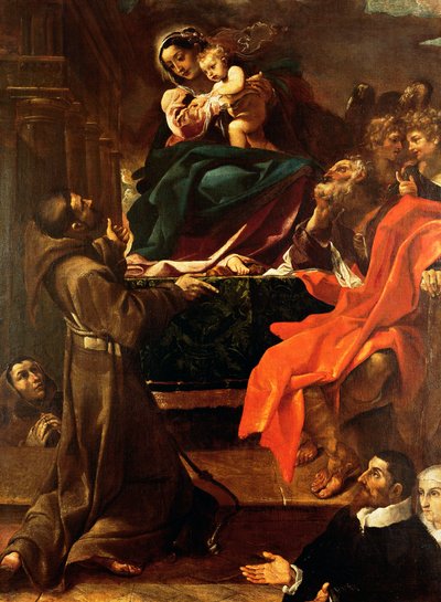 Sacra Famiglia con San Francesco e Donatori da Ludovico Carracci