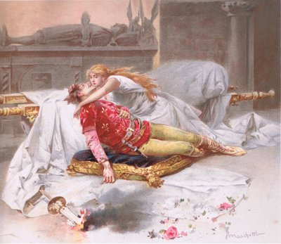 Vai via perché io non me ne andrò, illustrazione da Romeo e Giulietta da Ludovico Marchetti
