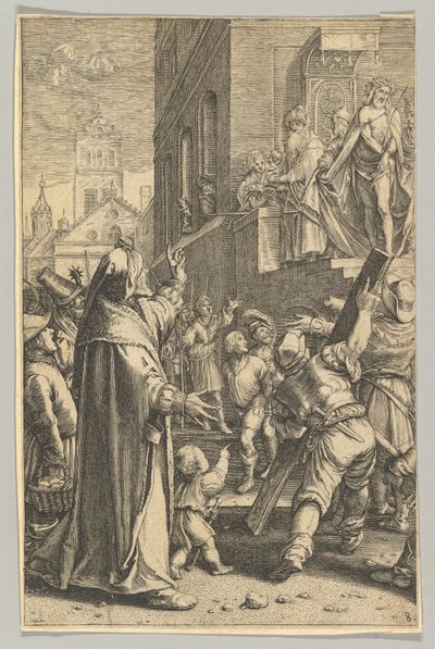 Ecce Homo, da La Passione di Cristo, ca. 1623 da Ludovicus Siceram