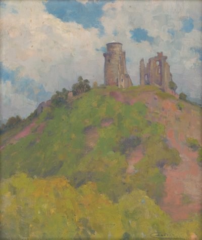 Rovine del castello di Slanec da Ludovit Cordak