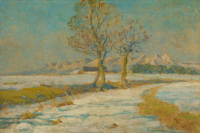 Paesaggio invernale nei Tatra da Ludovit Cordak