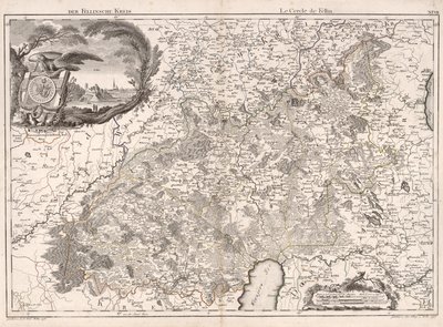 Il circolo di Fellin da Ludvig August; Hartknoch Mellin