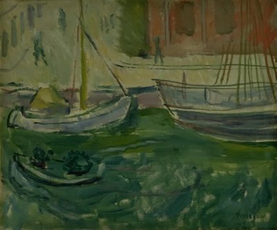 Veduta di Nyhavn da Ludvig Karsten