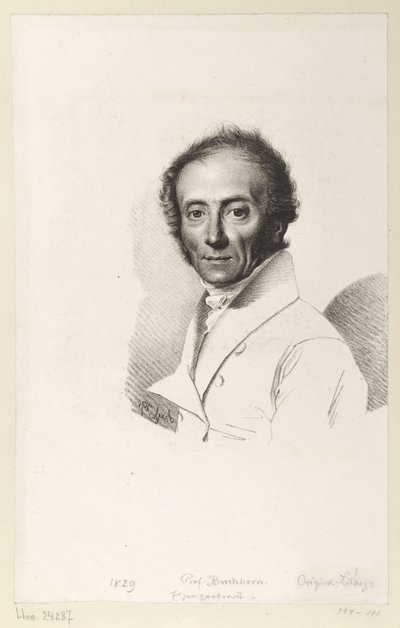 Autoritratto da Ludwig Buchhorn