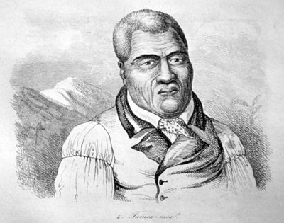 Kamehameha I, c. 1770-1819 da Ludwig Choris