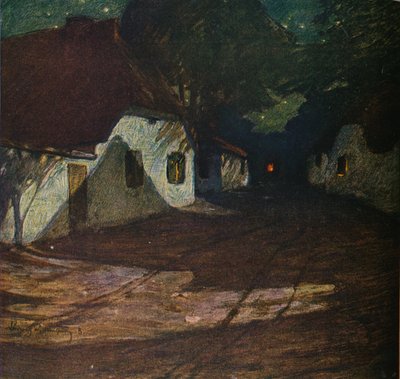 Una notte al chiaro di luna, c1900, 1905 da Ludwig Dettmann