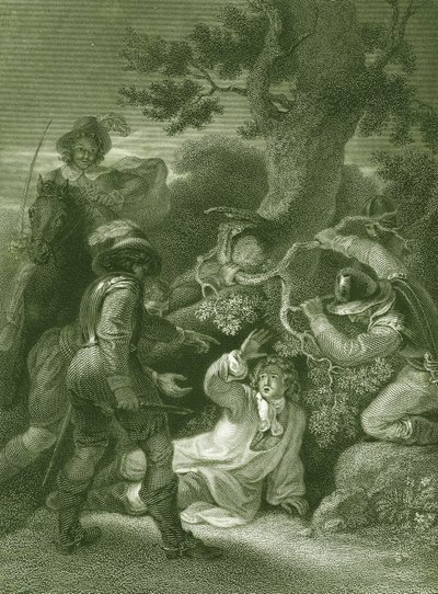 Il duca di Monmouth catturato dopo la battaglia di Sedgemoor da Ludwig Deutsch