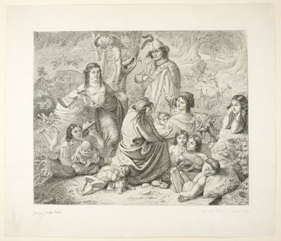 Vita zingara da Ludwig Emil Grimm