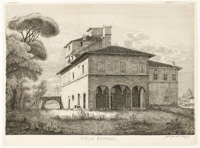 Villa Raffaello, Roma da Ludwig Emil Grimm