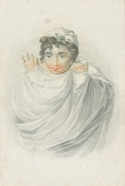 Figura femminile in drappeggio da Ludwig Gottlieb Portman