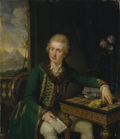 Ritratto del Conte Michael Johann von der Borch da Ludwig Guttenbrunn