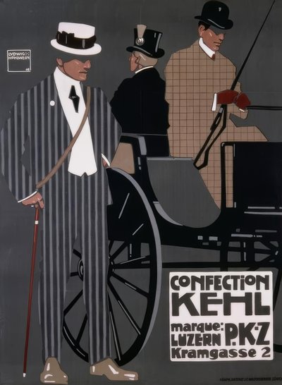 CONFECTION KEHL / marca: PKZ LUCERNA 2 KRAMGASSE da Ludwig Hohlwein