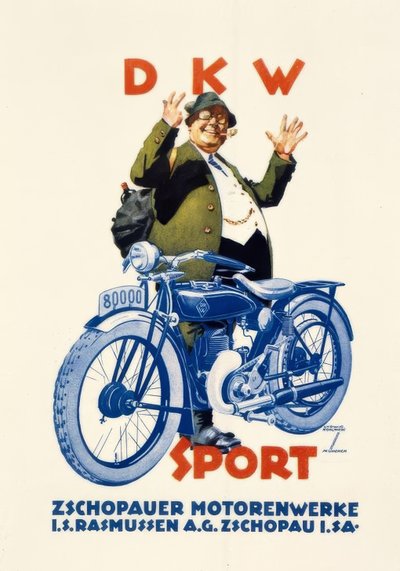 DKW SPORT da Ludwig Hohlwein