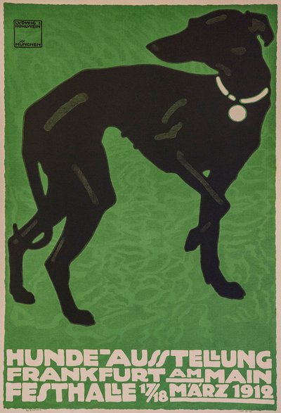 Mostra canina, 1912 da Ludwig Hohlwein