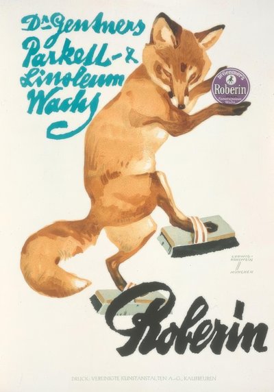 Cera per parquet e linoleum Dr. Gentners Roberin da Ludwig Hohlwein