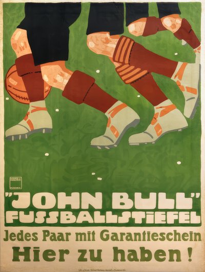 JOHN BULL SCARPONI DA CALCIO. Ogni paio con certificato di garanzia. Disponibile qui! da Ludwig Hohlwein