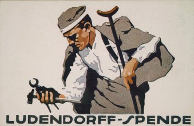 Donazione Ludendorff per i feriti di guerra da Ludwig Hohlwein
