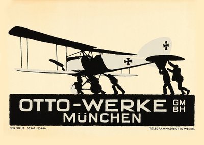 Otto-Werke, Monaco, c. 1915 da Ludwig Hohlwein