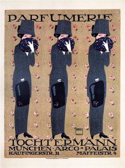 Parfumerie Tochtermann, 1910 da Ludwig Hohlwein