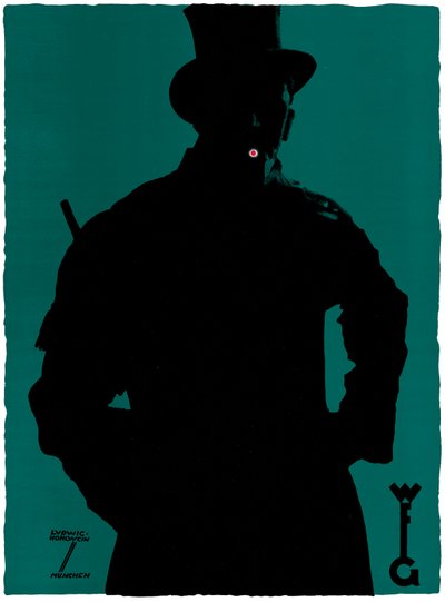 Poster pubblicitario per sigarette 