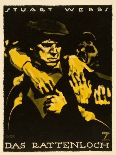 Stuart Webbs Il buco del ratto da Ludwig Hohlwein