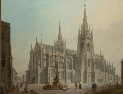 La Cattedrale di San Vito a Praga da Ludwig Kohl