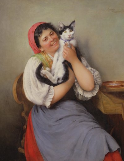Il suo gatto preferito da Ludwig Kohrl