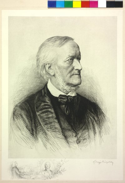 Richard Wagner da Ludwig Michalek