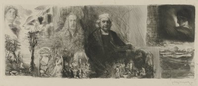 Opere di Rembrandt e Dürer in varie tecniche di stampa da Ludwig Michalek