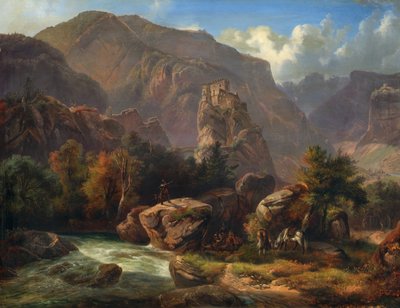 Castello di Salorno in Alto Adige da Ludwig Neelmeyer