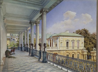 Galleria Cameron a Tsarskoye Selo da Ludwig Premazzi