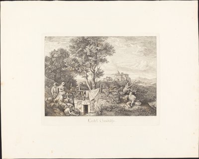Castel Gandolfo da Ludwig Richter