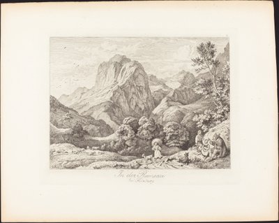 In der Ramsau bei Salzburg da Ludwig Richter