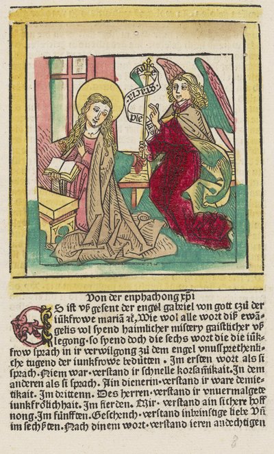 Gaistliche usslegong des lebes Jhesu Cristi da Ludwig Schongauer, German 15th Century, Ludolph of Saxony
