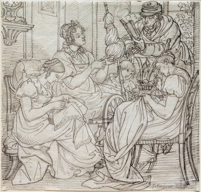 Famiglia Hottinger da Ludwig Vogel