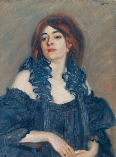 Ritratto di signora da Ludwig Wieden