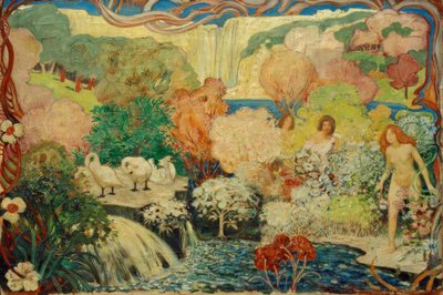 Incanto dei fiori da Ludwig von Hofmann
