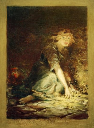 Gretchen in prigione da Ludwig von Hofmann