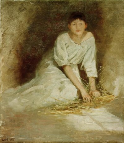 Gretchen in prigione da Ludwig von Hofmann