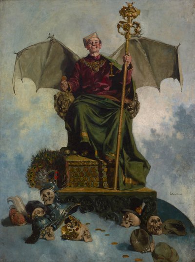 Allegoria di Satana (Signore del Mondo), c.1900 da Ludwik Stasiak