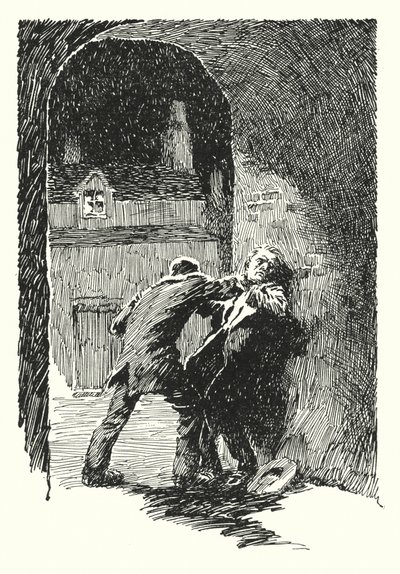 Illustrazione per Il Ritratto di Dorian Gray di Oscar Wilde da Lui Trugo