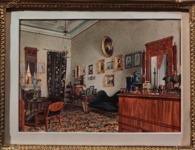 Lo studio della casa di Michail Obreskov da Luigi Premazzi