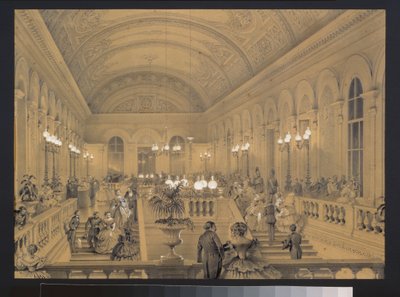 La scala del teatro imperiale Bolshoi Kammeny, a San Pietroburgo da Luigi Premazzi