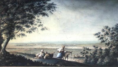 Veduta di Costantinopoli da Luigi (after) Mayer