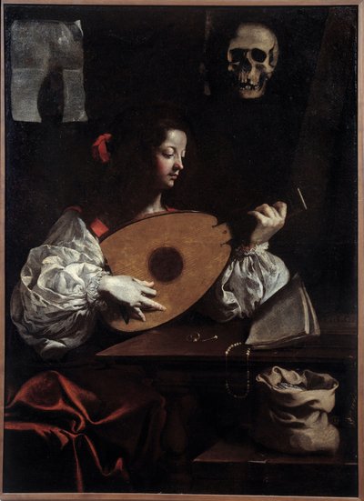 Suonatore di liuto da Luigi Miradori