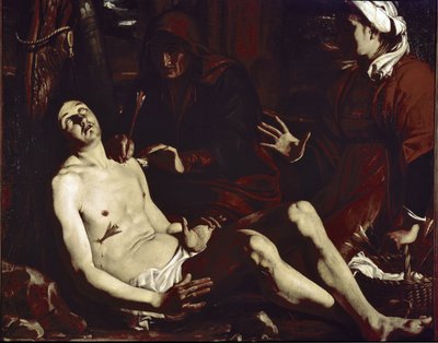 San Sebastiano curato dalle sante donne da Luigi Miradori